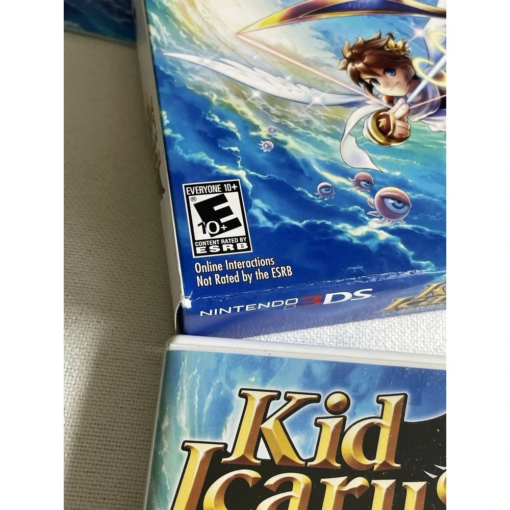 Kid Icarus: Uprising Nintendo 3DS Big Box Game Cartridge Manual No Stand 2012
